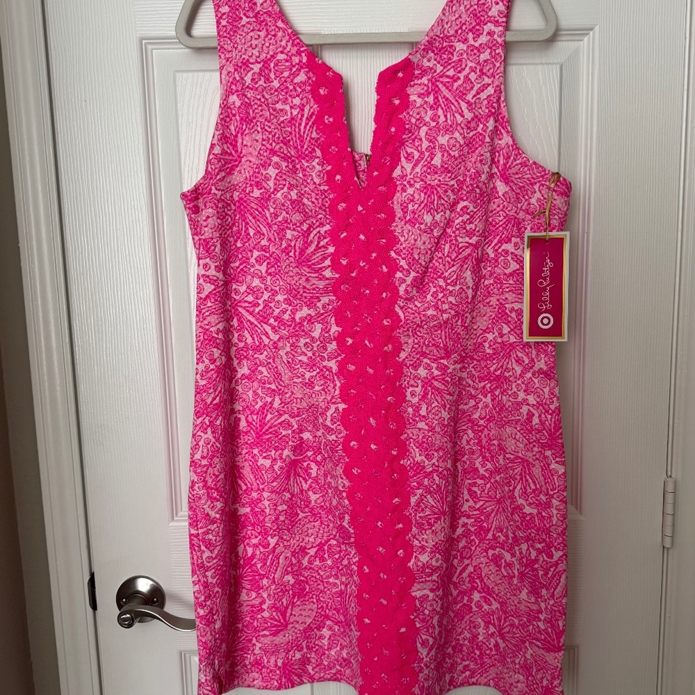 Lily Pulitzer for Target See Ya Later shift dress, new with tags, size 16